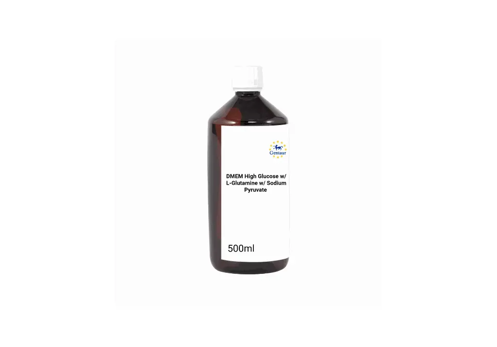 DMEM High Glucose w/ L-Glutamine w/ Sodium Pyruvate